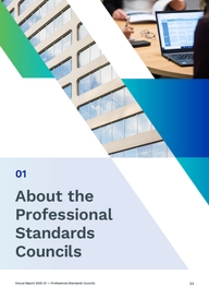 Professional Standards Councils' 2020/21 Annual Report About the councils chapter