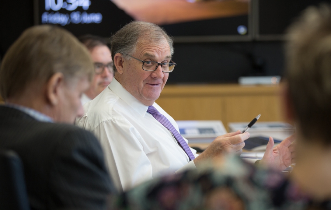Chair John Vines OAM at Professional Standards Councils meeting in Sydney