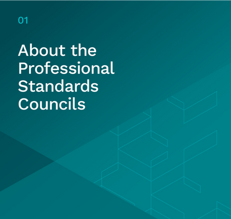 Cover of Professional Standards Councils' 2021/22 Annual Report About Chapter